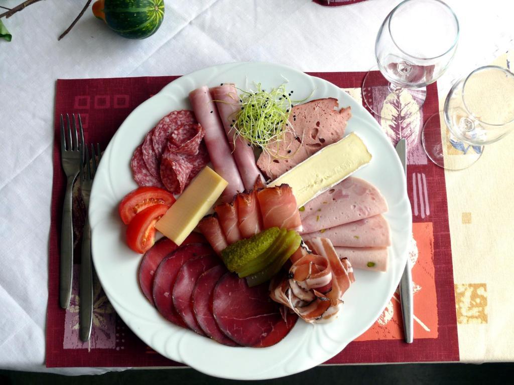 Hôtel Gasthaus Adler à Krummenau Extérieur photo
